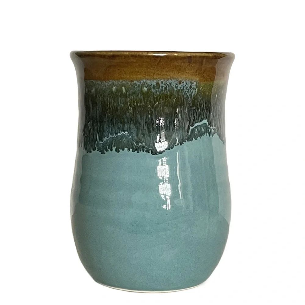 Neher 2012 Pottery Hand Painted Hand Warmer Mug 5” - Picture 4 of 7